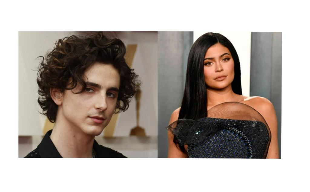 Timothee Chalamet and Kylie Jenner 